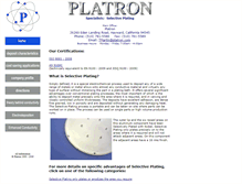 Tablet Screenshot of platron.com